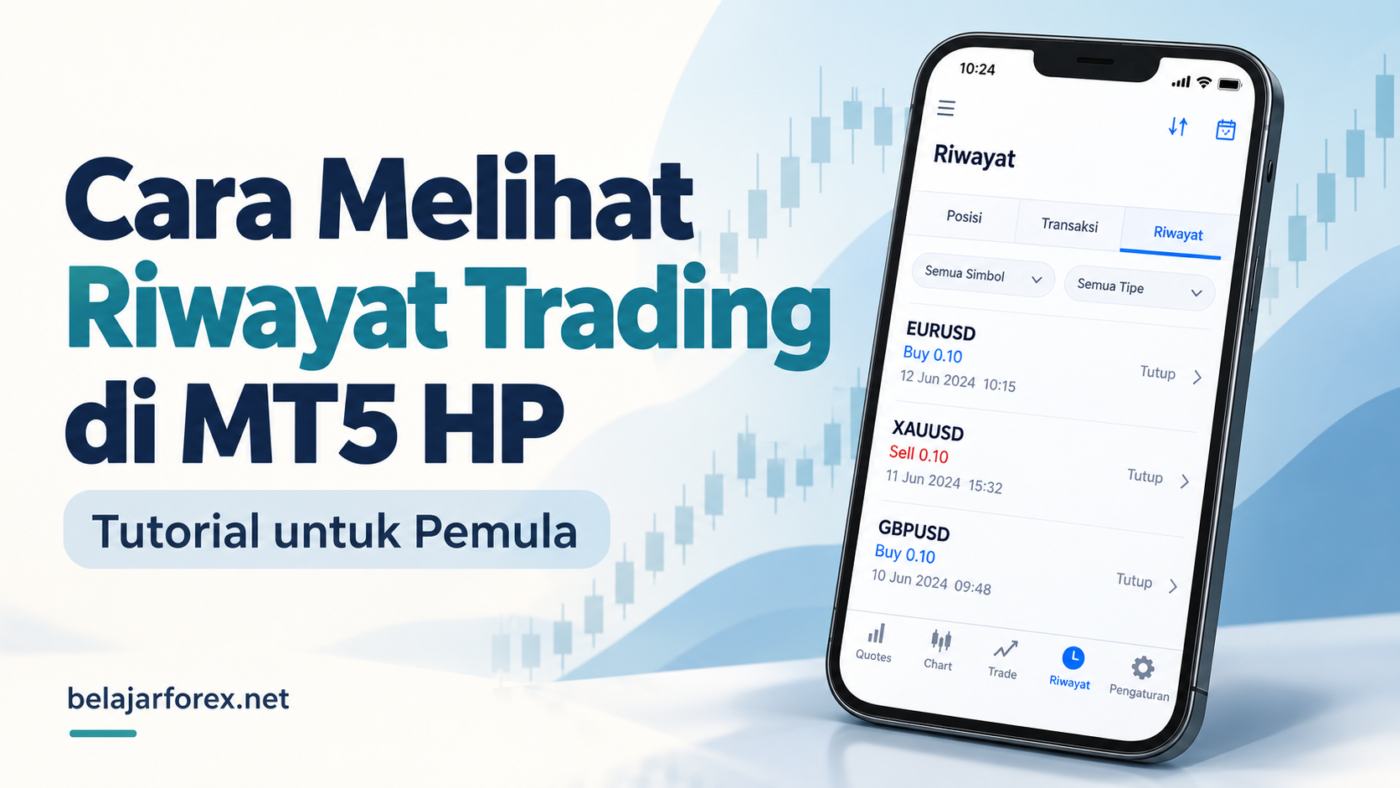 MetaTrader 5, riwayat trading, MT5 Android, akun demo, tutorial MT5