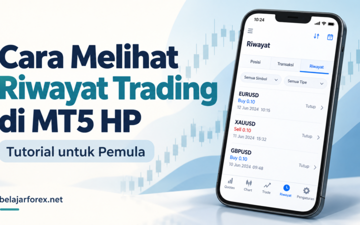 MetaTrader 5, riwayat trading, MT5 Android, akun demo, tutorial MT5