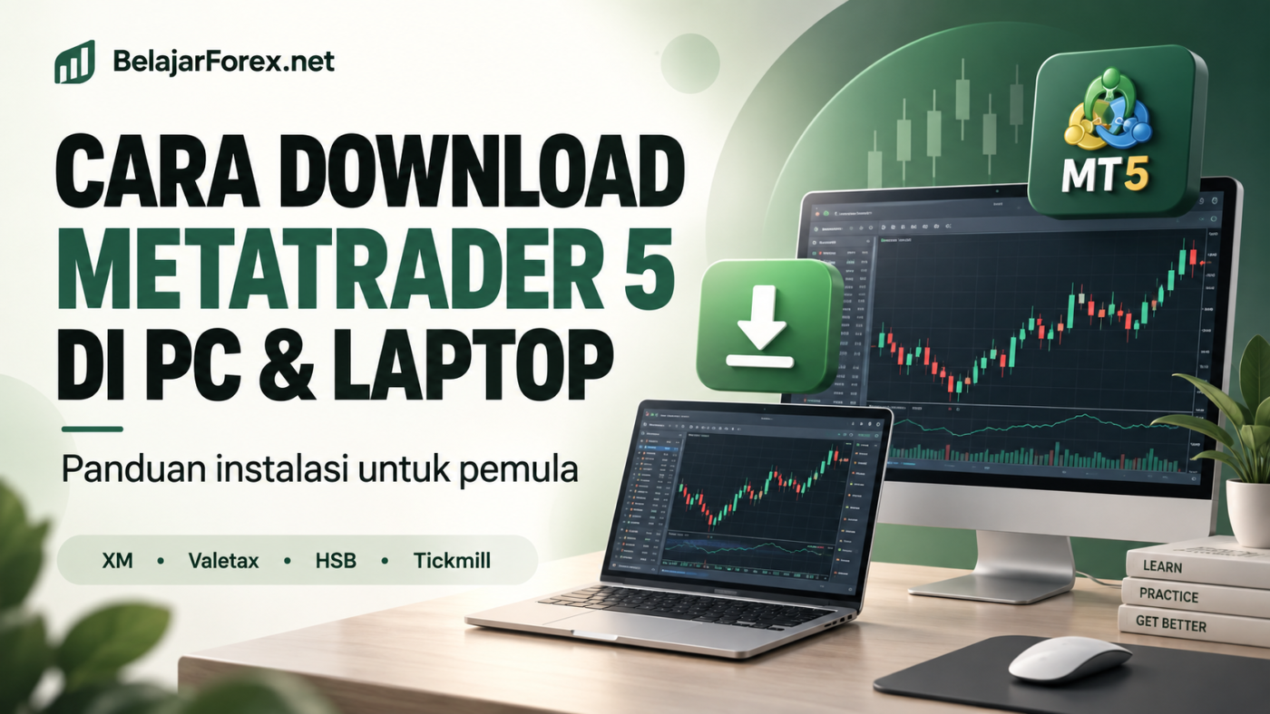 belajar forex cara download metatrader 5 di laptop