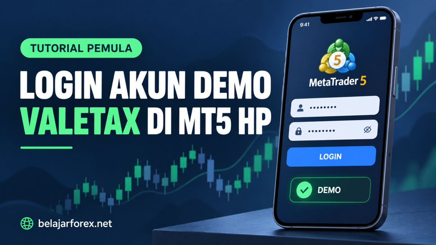 Akun Demo Valetax Berhasil Terhubung di MT5
